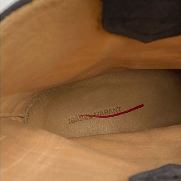 Isabel Marant Duerto Suede Western Cowboy Boots size 37 - Picture 9 of 12